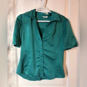 Ricki's Turquoise Button-Down Shirt